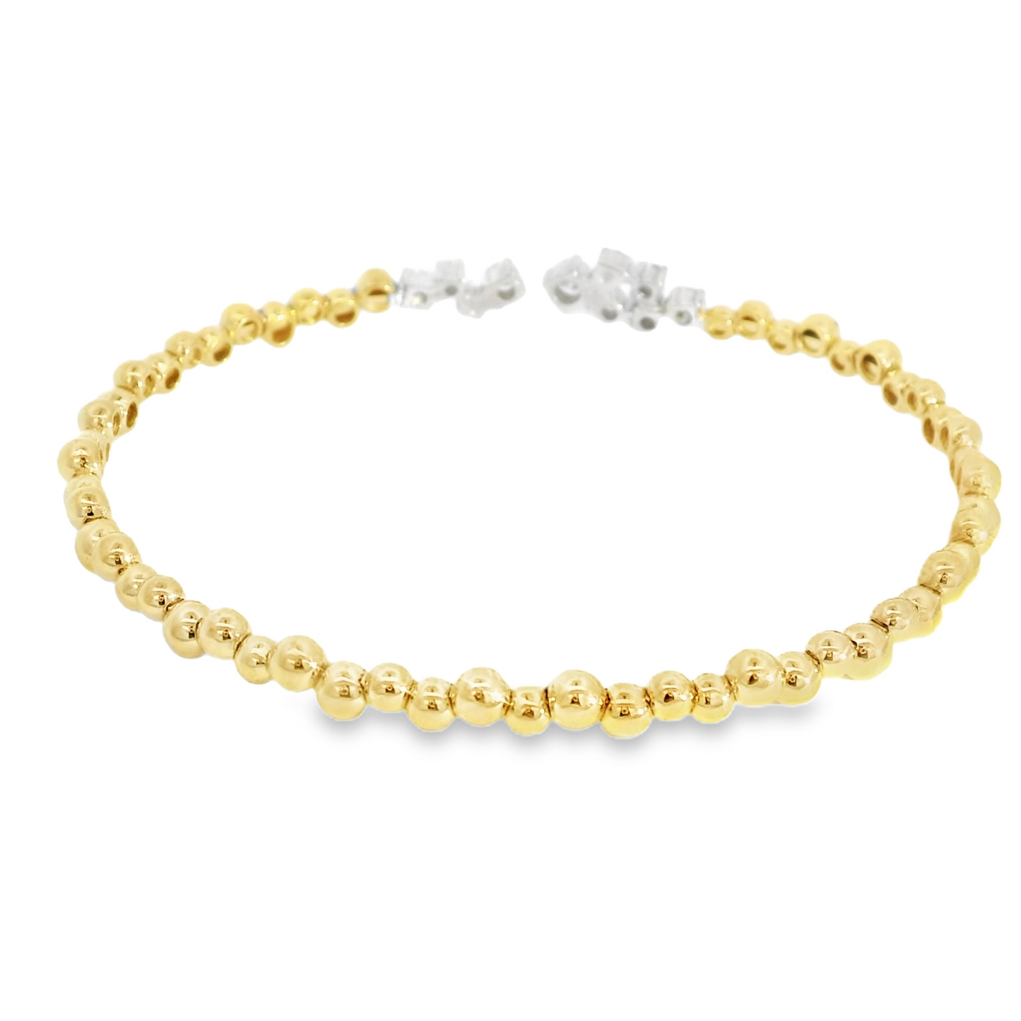 0.61CTW Elegant Diamond Gold Bracelet