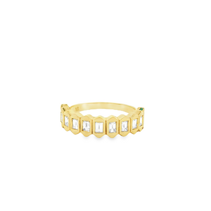 0.68CTW Elegant Gold Ring with Diamonds