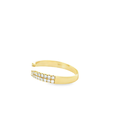 0.44CTW Serena Elegant Gold Diamond Ring