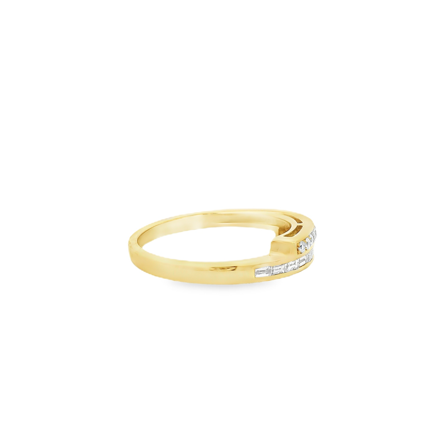 0.31CTW Elegant Gold Diamond Ring