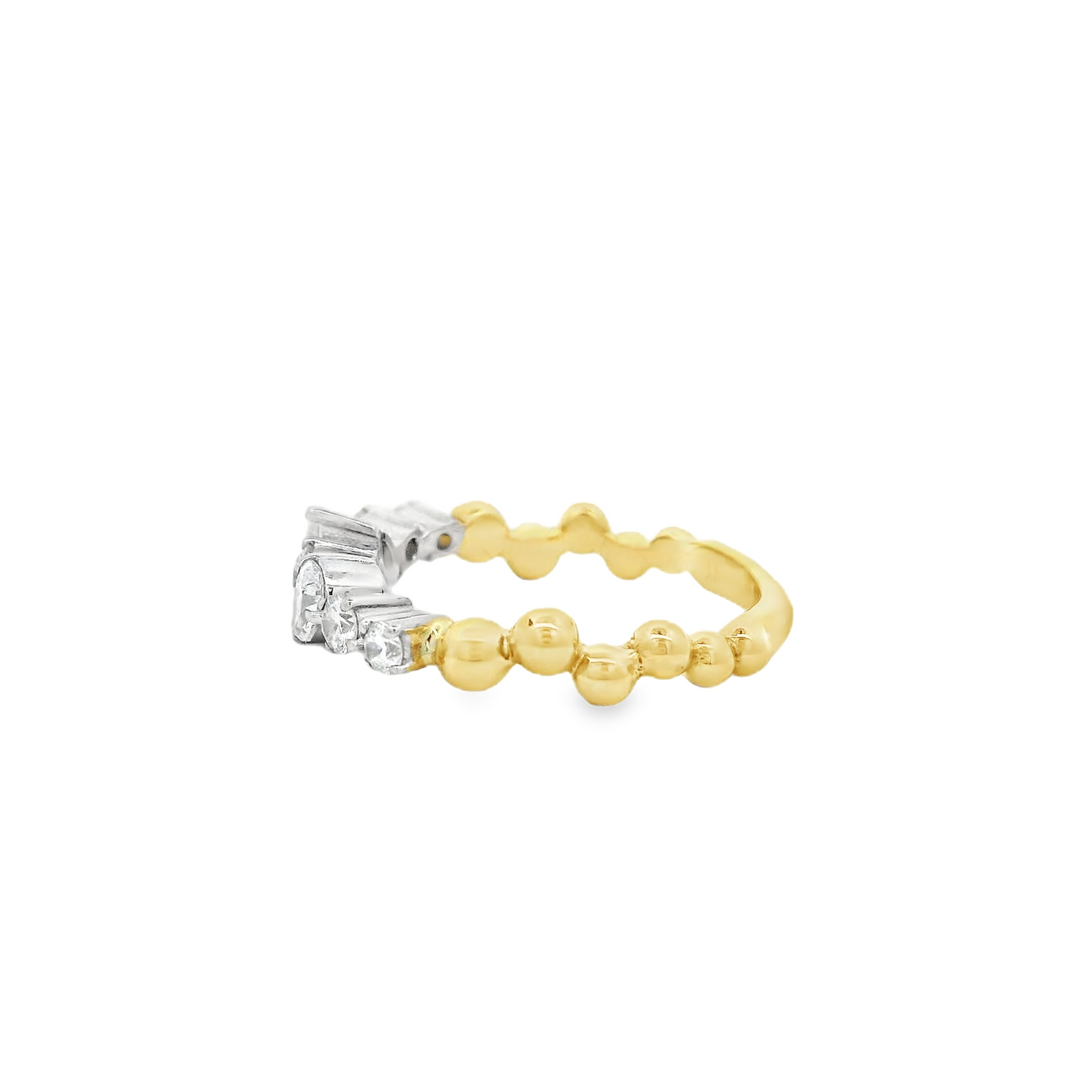 0.63CTW Elegant Gold and Diamond Ring