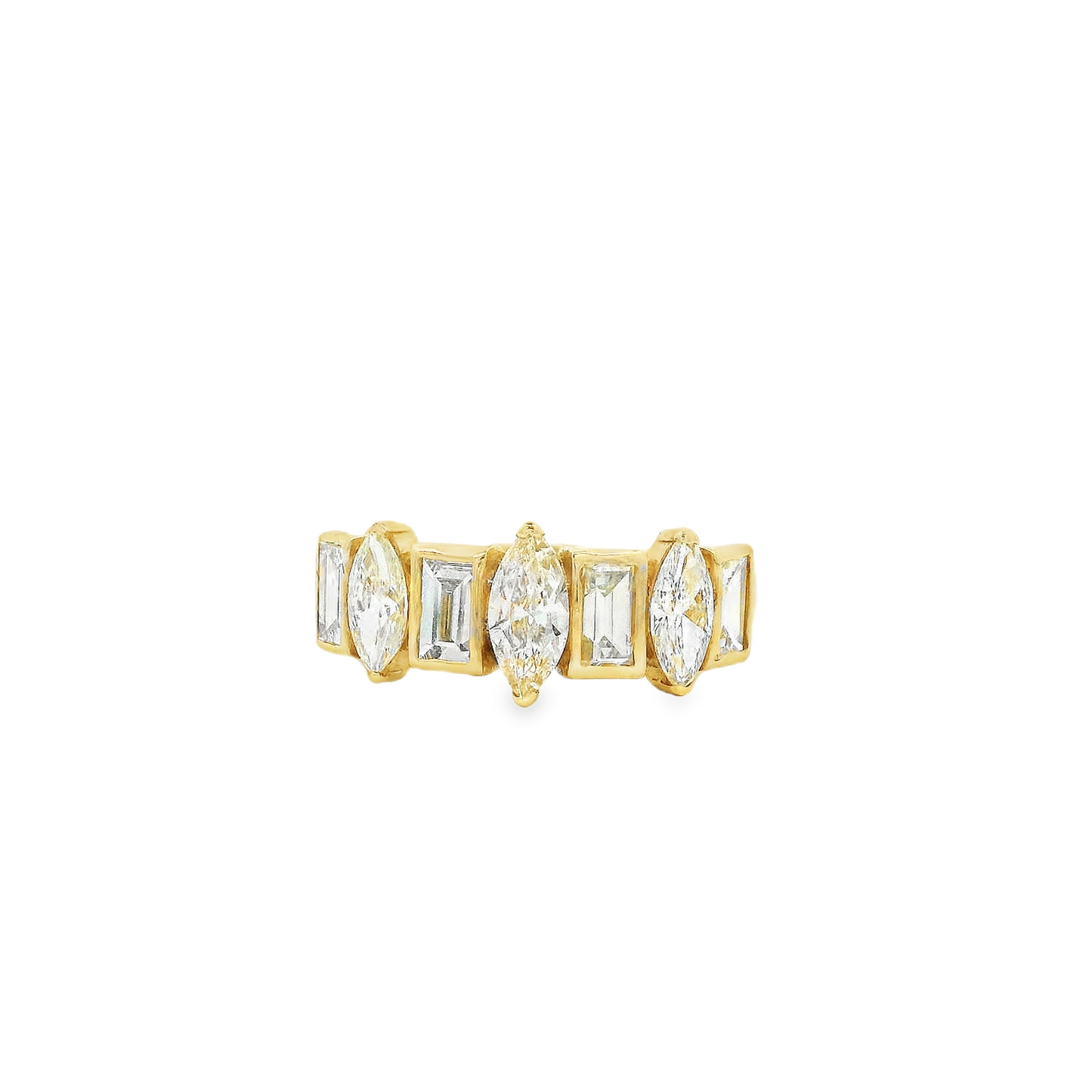 1.50CTW Elegant Gold Diamond Ring