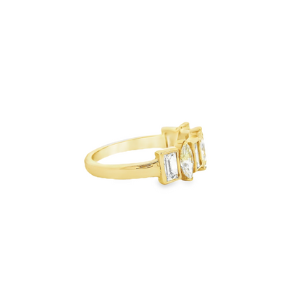 1.50CTW Elegant Gold Diamond Ring