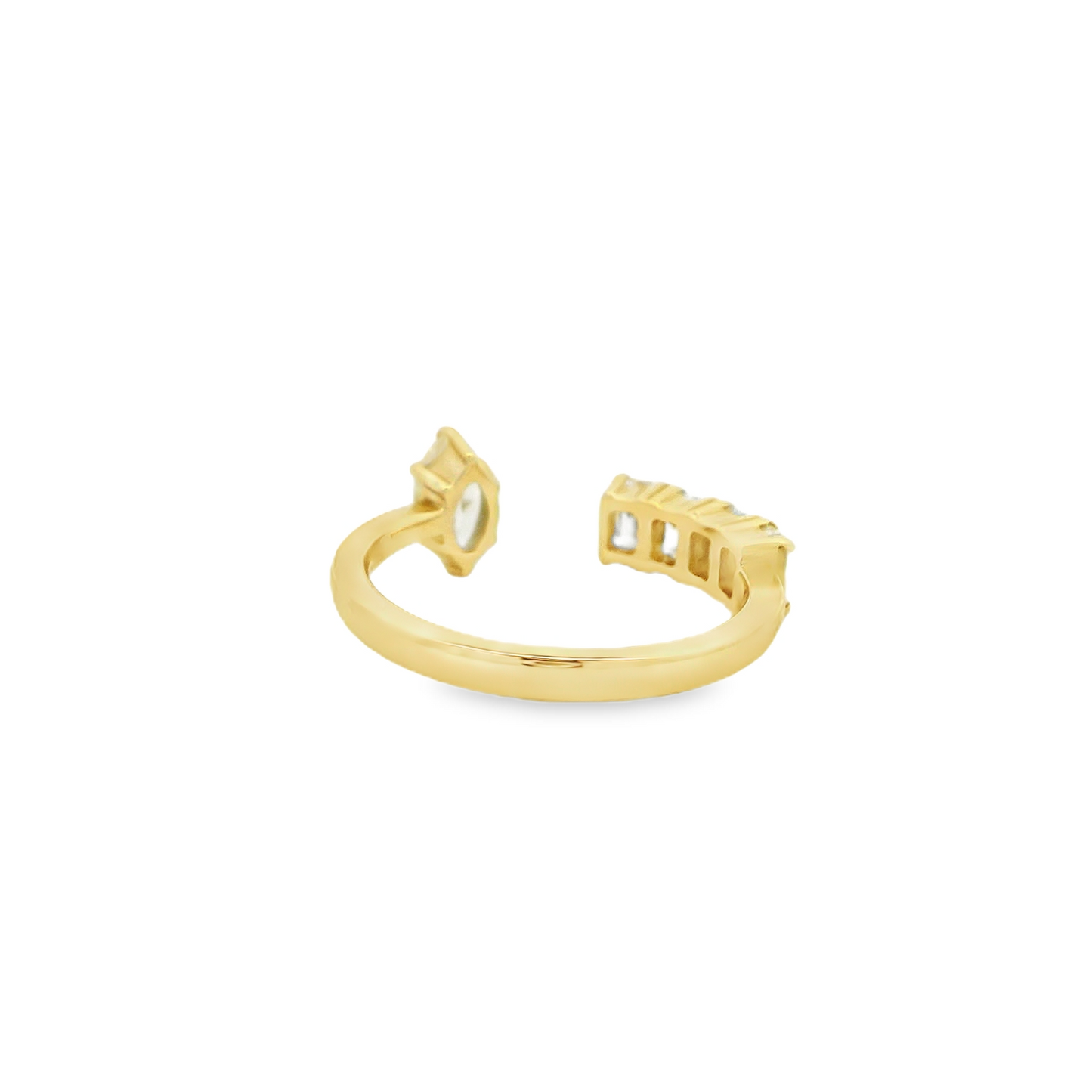 1.14CTW Elegant Gold Diamond Ring