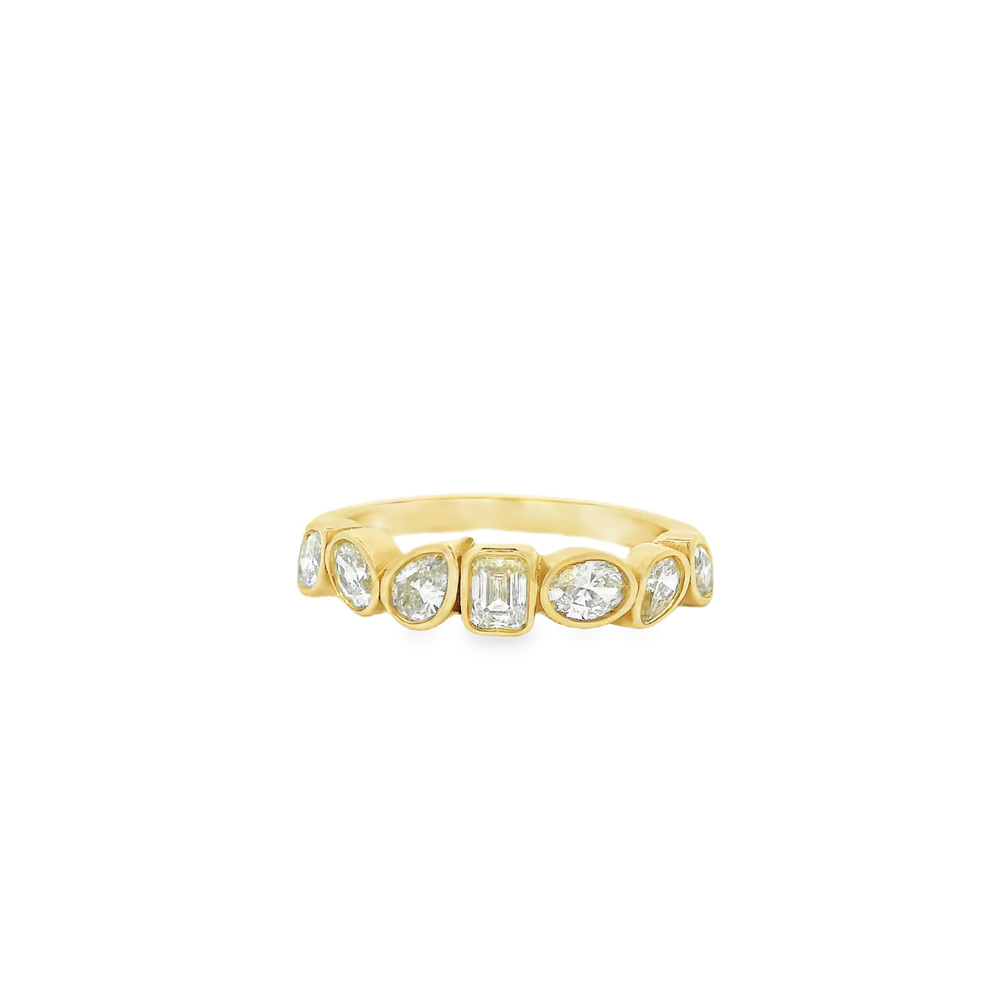 0.73CTW Elegant Gold Diamond Ring