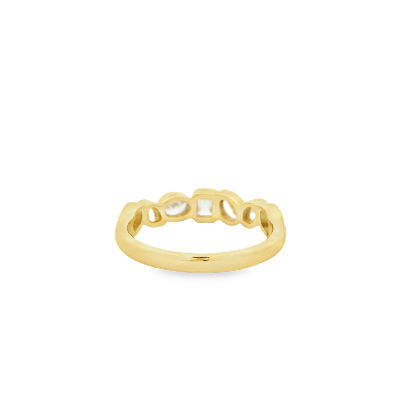 0.73CTW Elegant Gold Diamond Ring