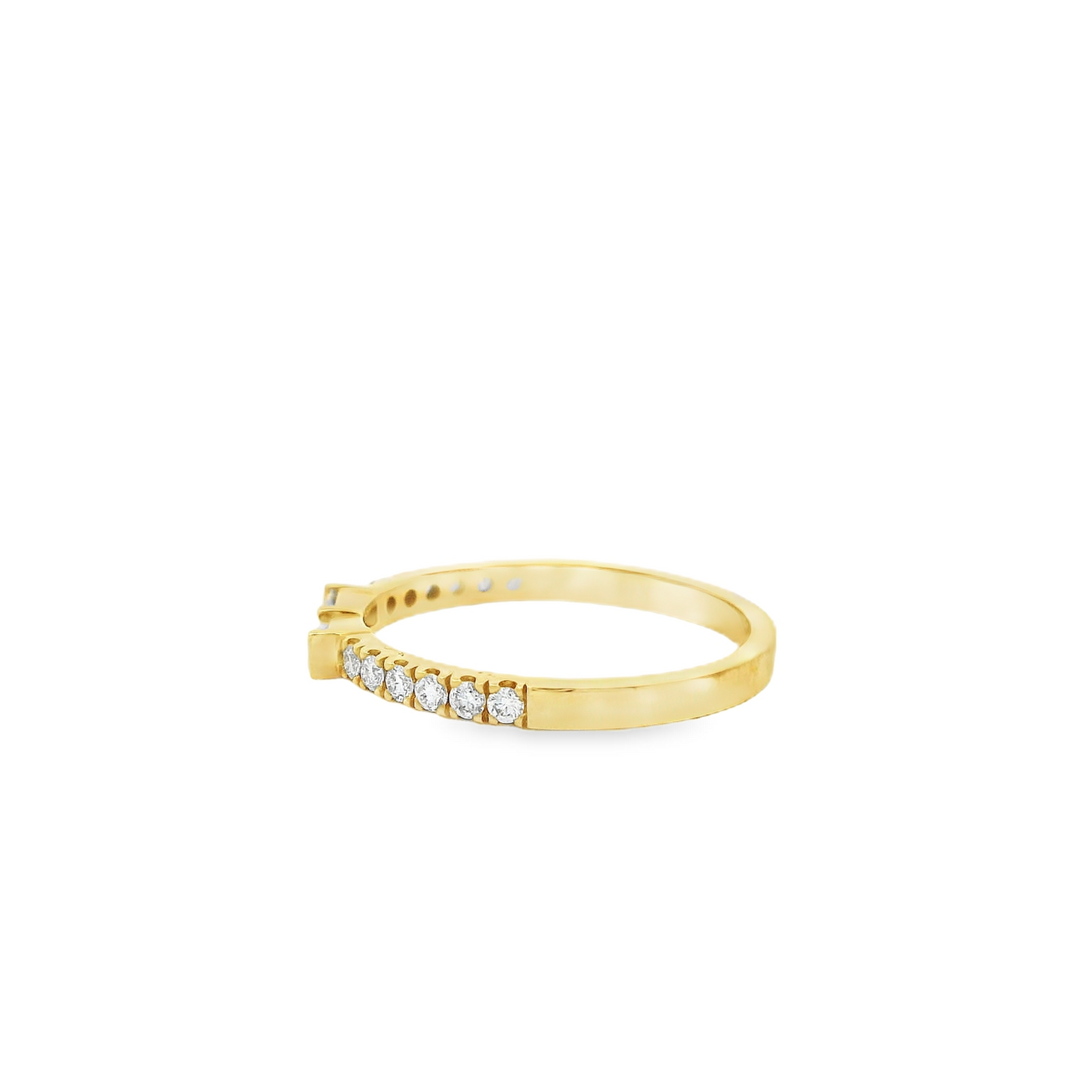 0.31CTW Elegant Gold Diamond Ring