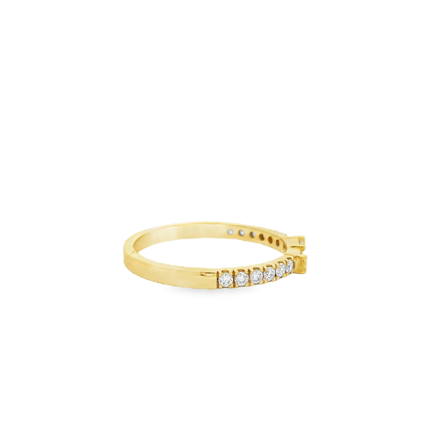 0.31CTW Elegant Gold Diamond Ring