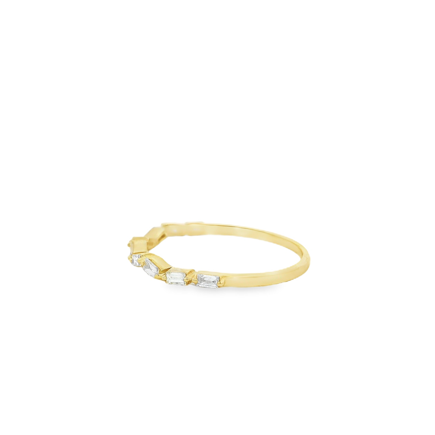 0.27CTW Elegant Gold Diamond Ring