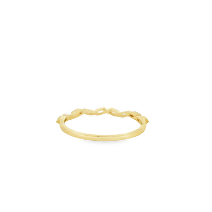 0.27CTW Elegant Gold Diamond Ring