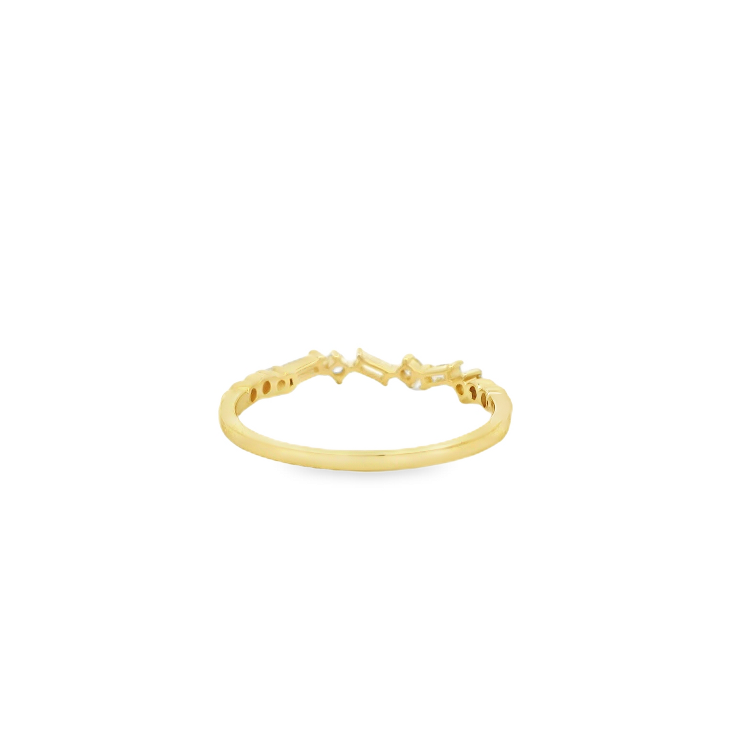 0.10CTW Elegant Gold Diamond Ring