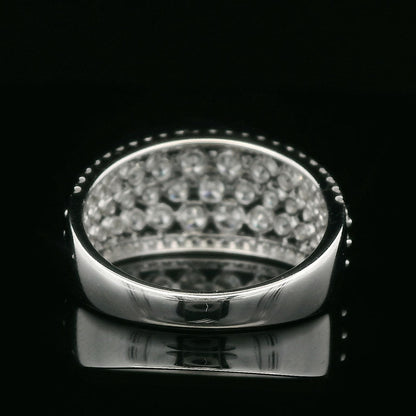 1.41CTW Stunning Diamond-Encrusted Ring