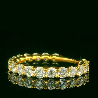 1.61CTW Elegant Diamond Eternity Ring