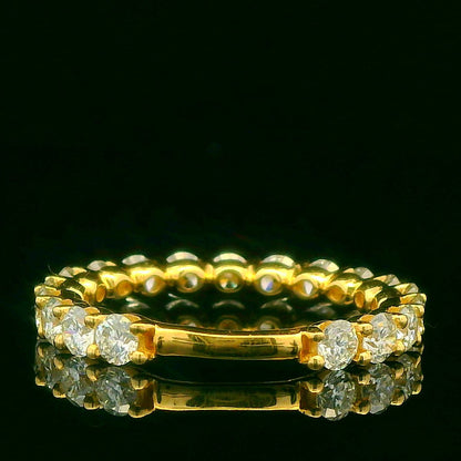 1.61CTW Elegant Diamond Eternity Ring