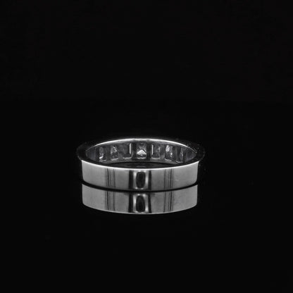 1.00CTW Princess Cut Elegant Diamond Ring