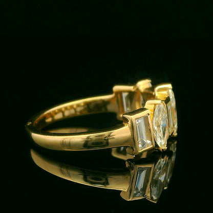 1.50CTW Elegant Gold Diamond Ring