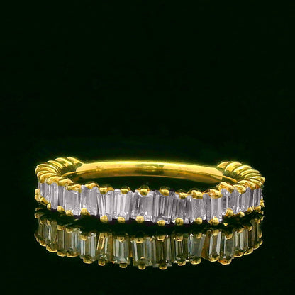 1.15CTW Elegant Gold Diamond Ring