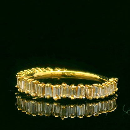 1.15CTW Elegant Gold Diamond Ring