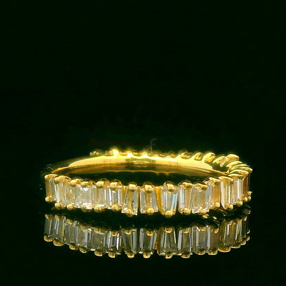 1.15CTW Elegant Gold Diamond Ring