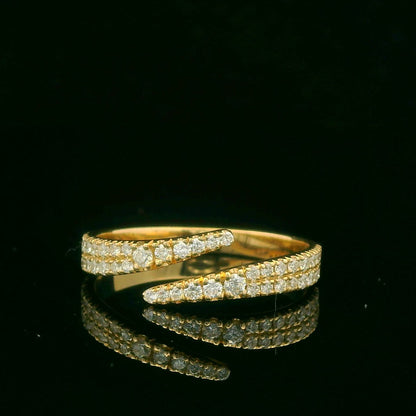 0.44CTW Serena Elegant Gold Diamond Ring