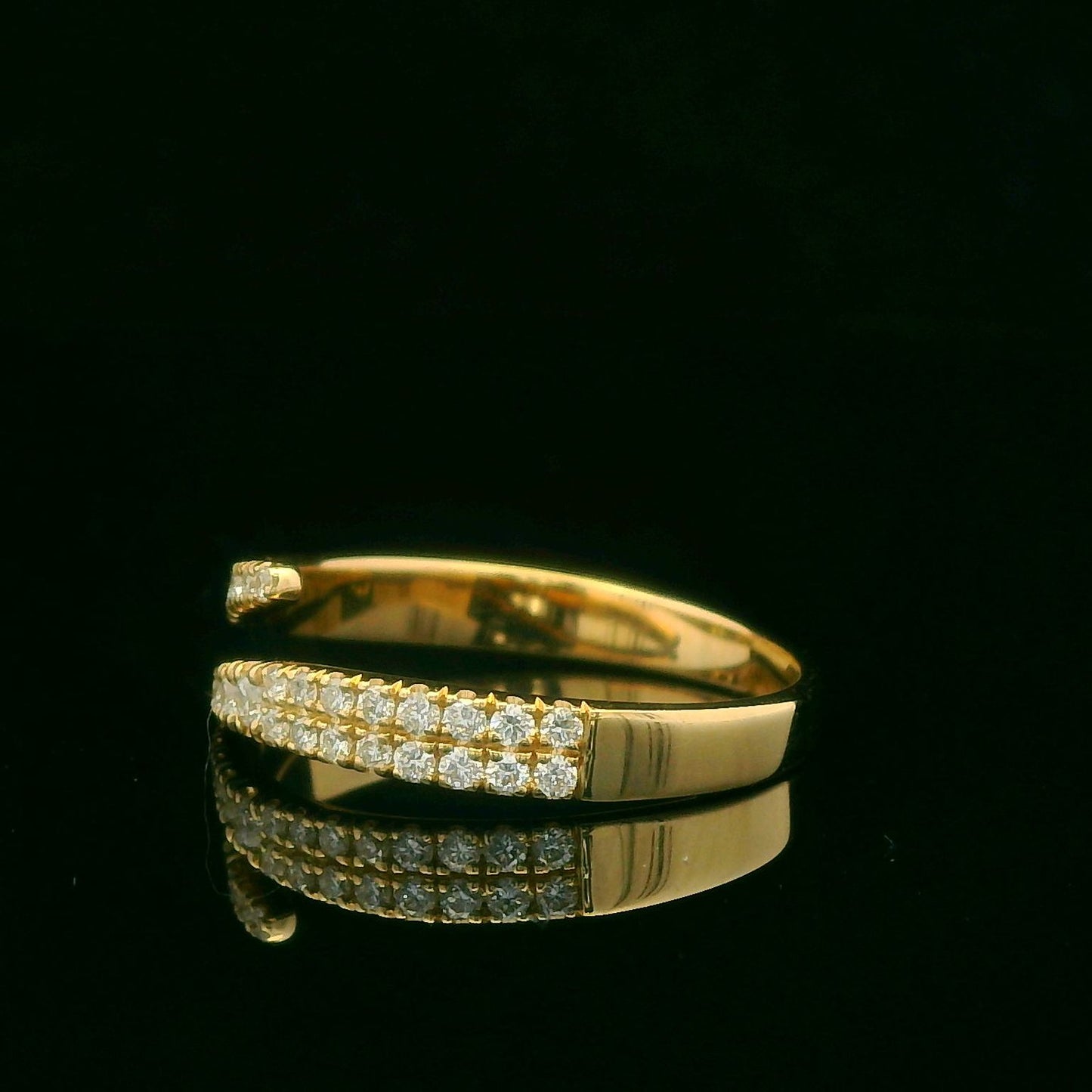 0.44CTW Serena Elegant Gold Diamond Ring