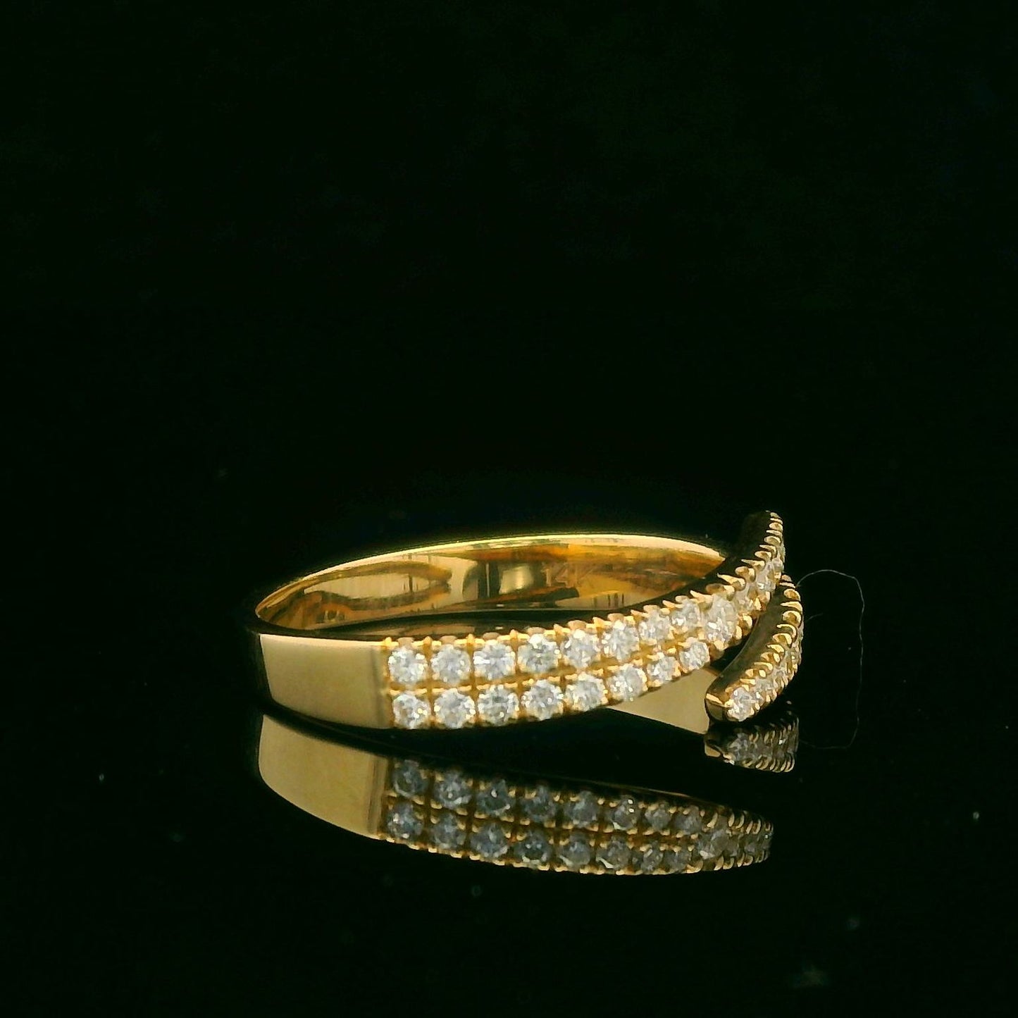 0.44CTW Serena Elegant Gold Diamond Ring