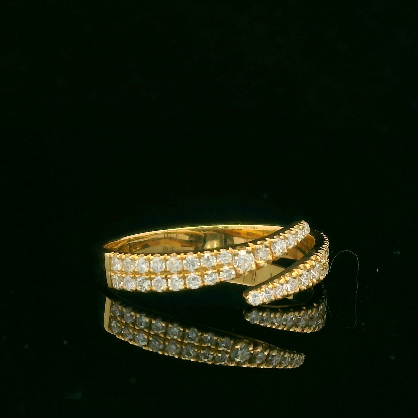 0.44CTW Serena Elegant Gold Diamond Ring