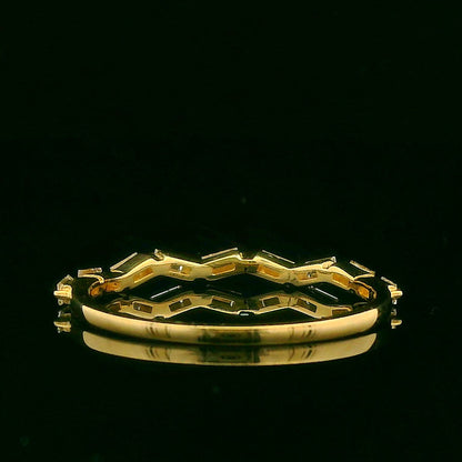 0.27CTW Elegant Gold Diamond Ring