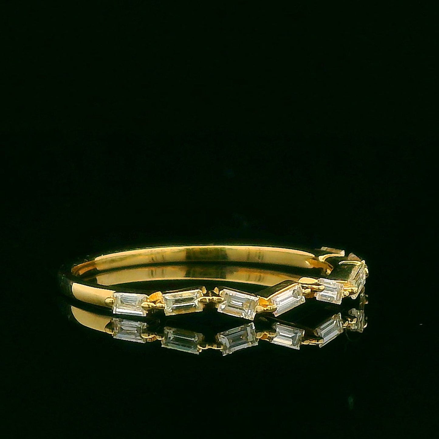 0.27CTW Elegant Gold Diamond Ring