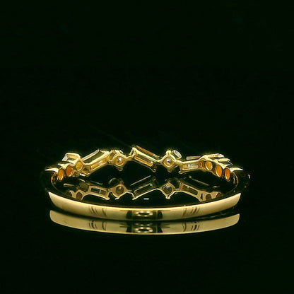 0.10CTW Elegant Gold Diamond Ring