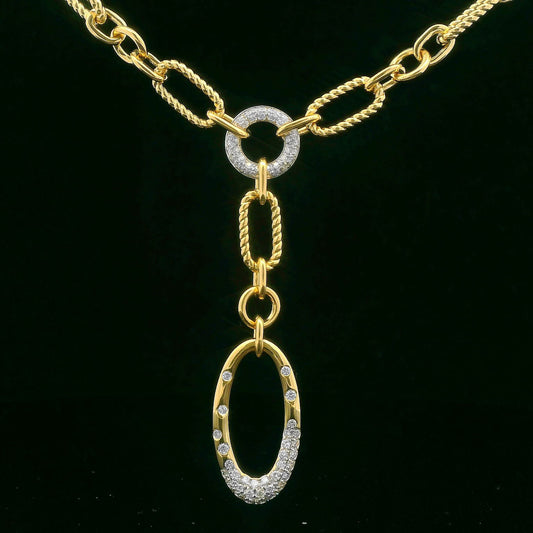 0.31CTW Round Brilliant Cut Diamonds Necklace