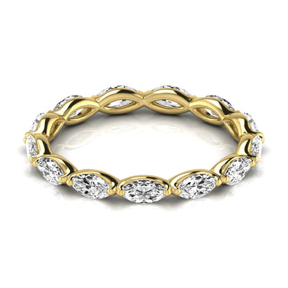 Marquise Cut Eternity Bands