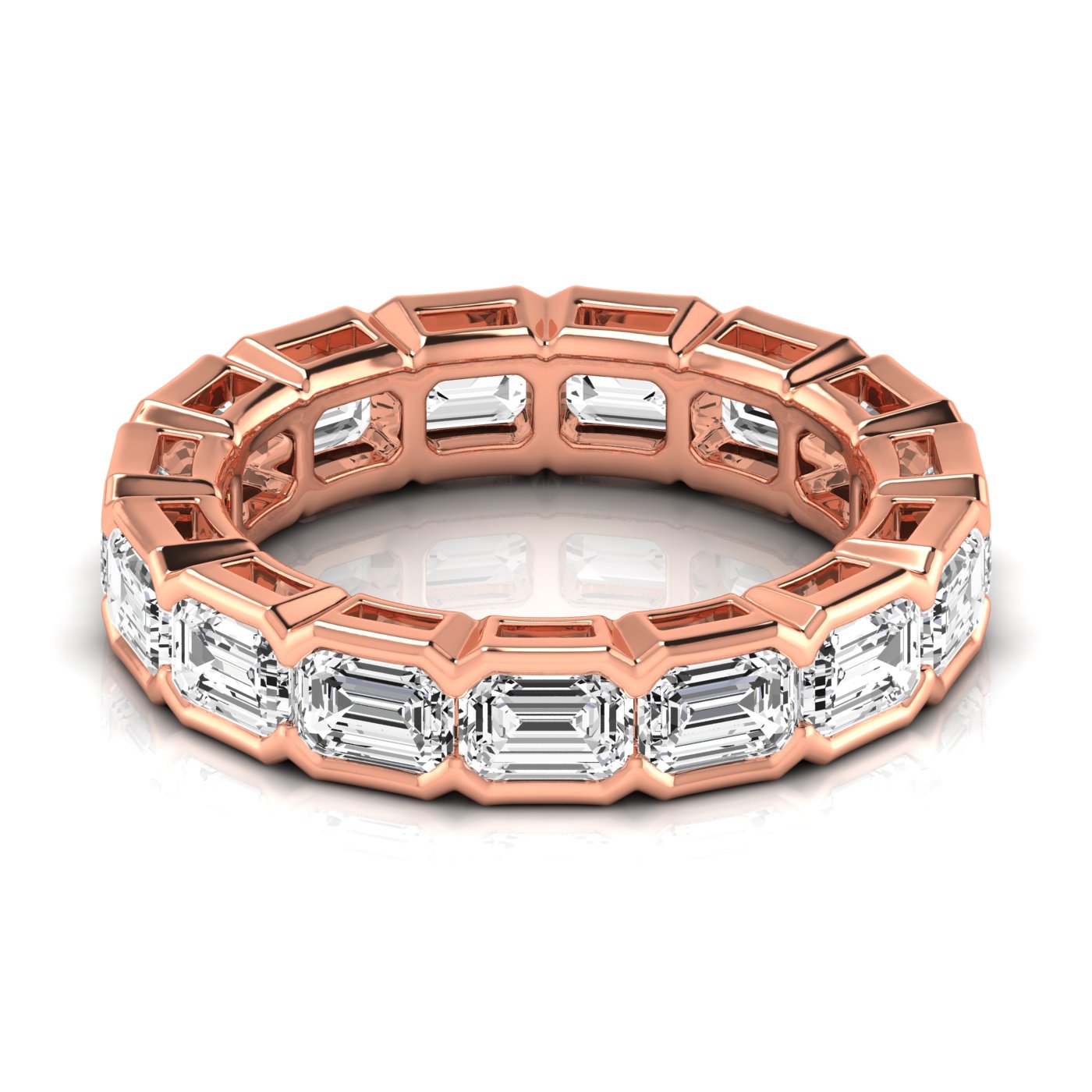 Eternity Bnd Eme - east-west-bezel-rose