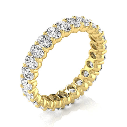 Oval Cut Eternity Bands