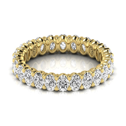 Oval Cut Eternity Bands