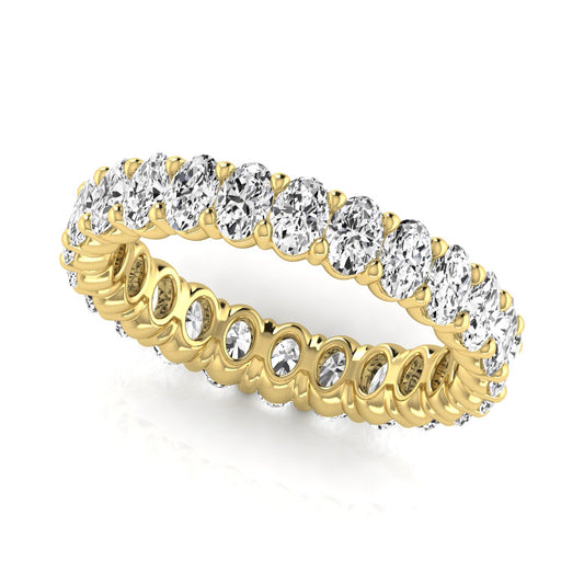 Oval Cut Eternity Bands