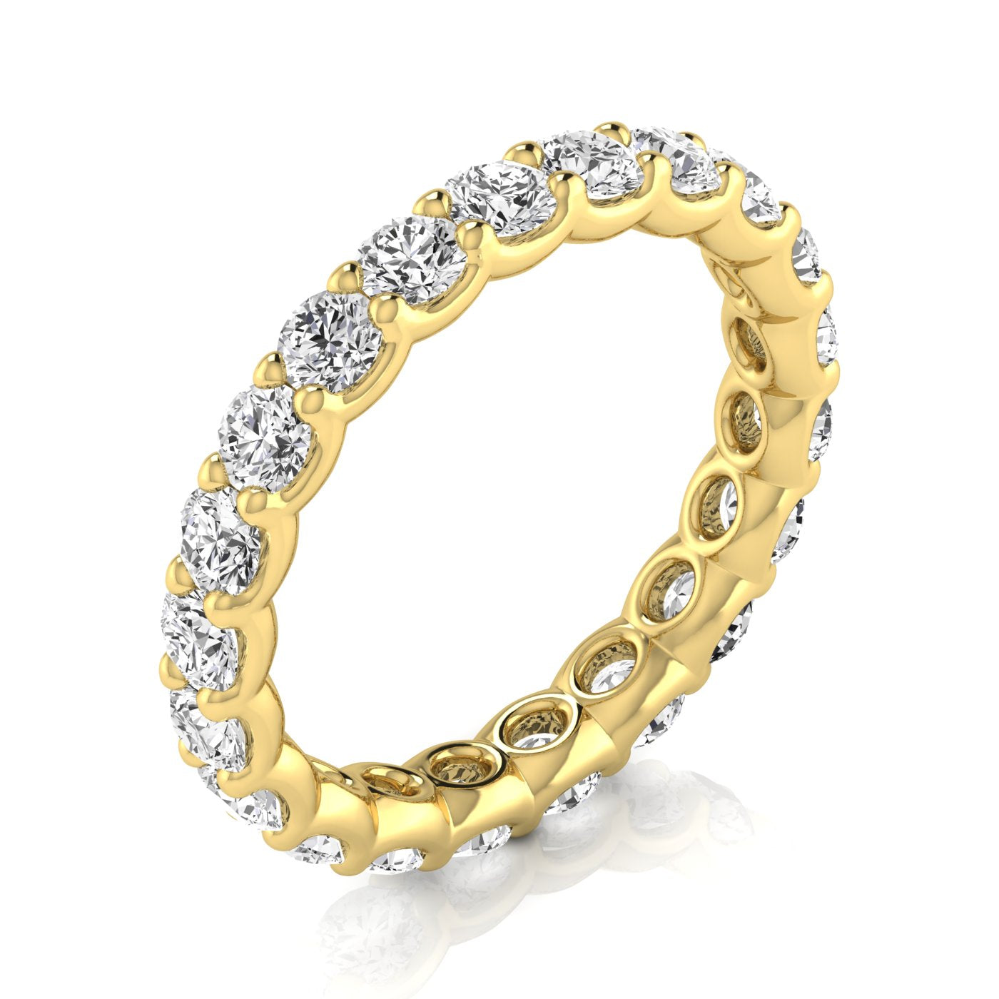 Round Brilliant Cut Eternity Bands