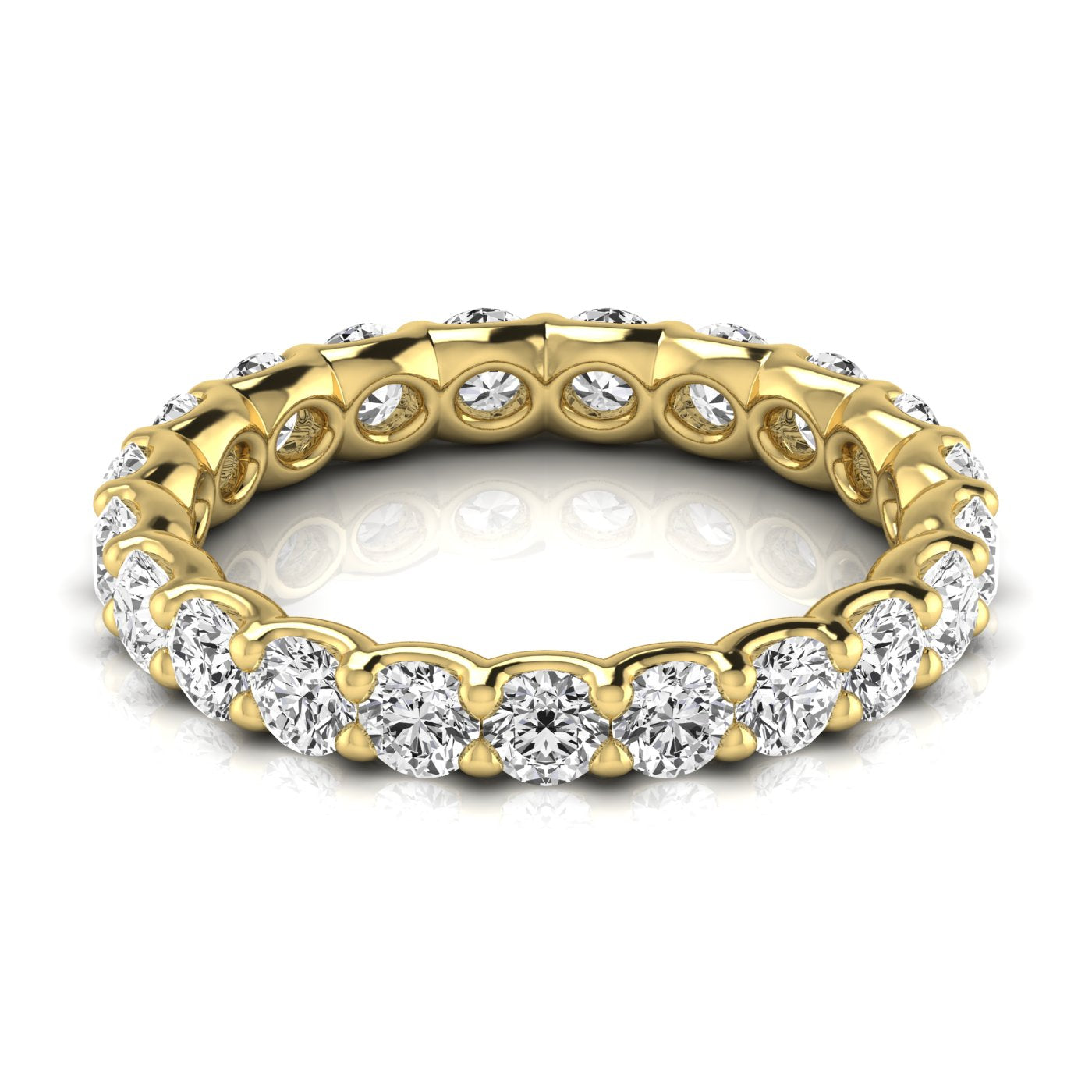 Round Brilliant Cut Eternity Bands