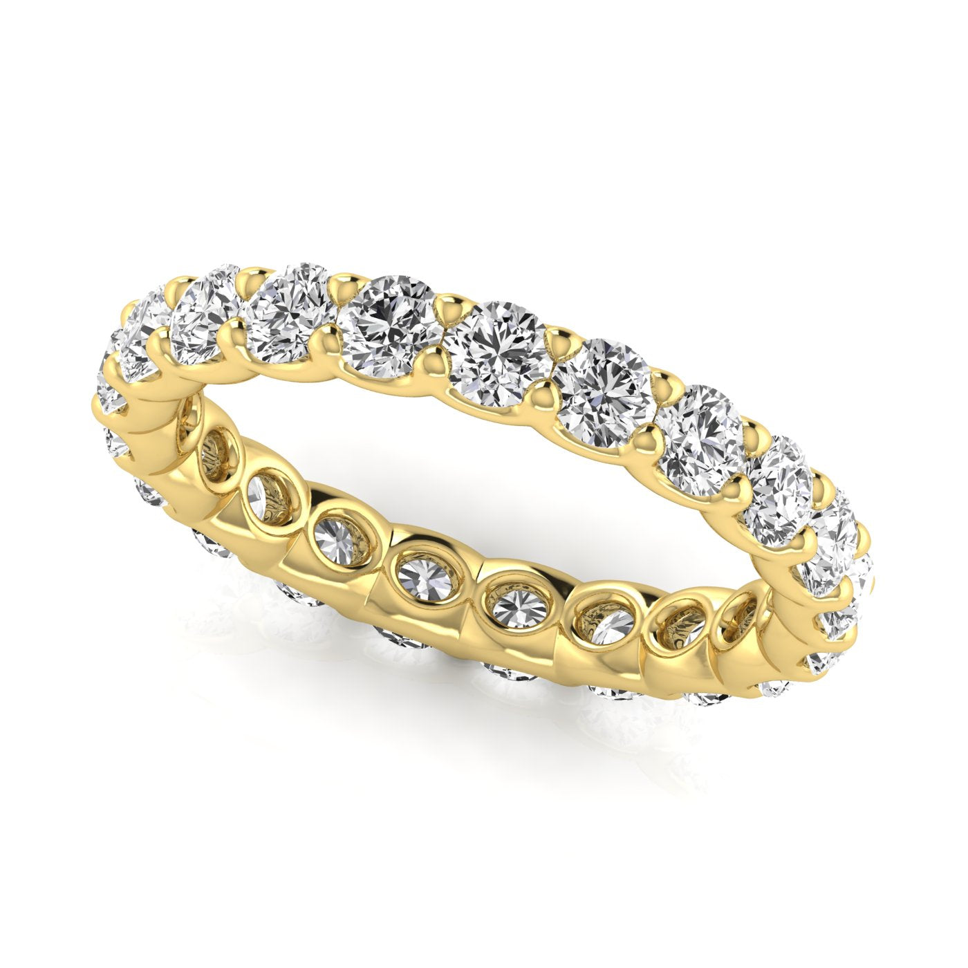 Round Brilliant Cut Eternity Bands