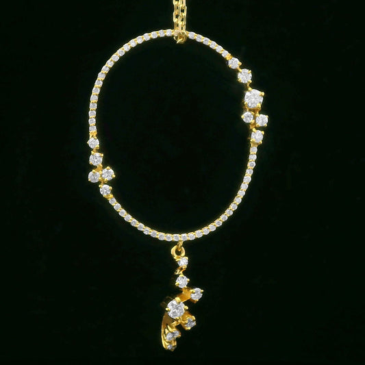 0.67CTW Elegant Gold Bracelet with Diamonds