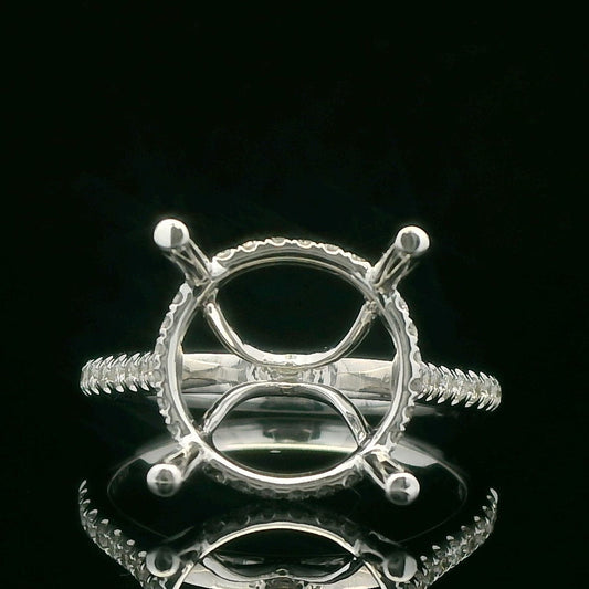 0.26CTW Elegant White Gold Ring Design