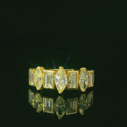 1.50CTW Elegant Gold Diamond Ring