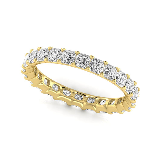 Princess Cut Eternity Bands